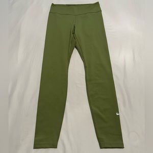 Olive green Nike DRI-FIT leggings